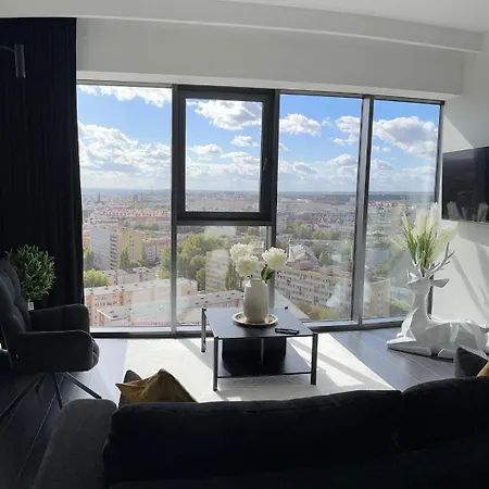 Hanza Black & White 17Th Floor Spa & Pool Free Parking By Stayly Szczecin Exterior photo